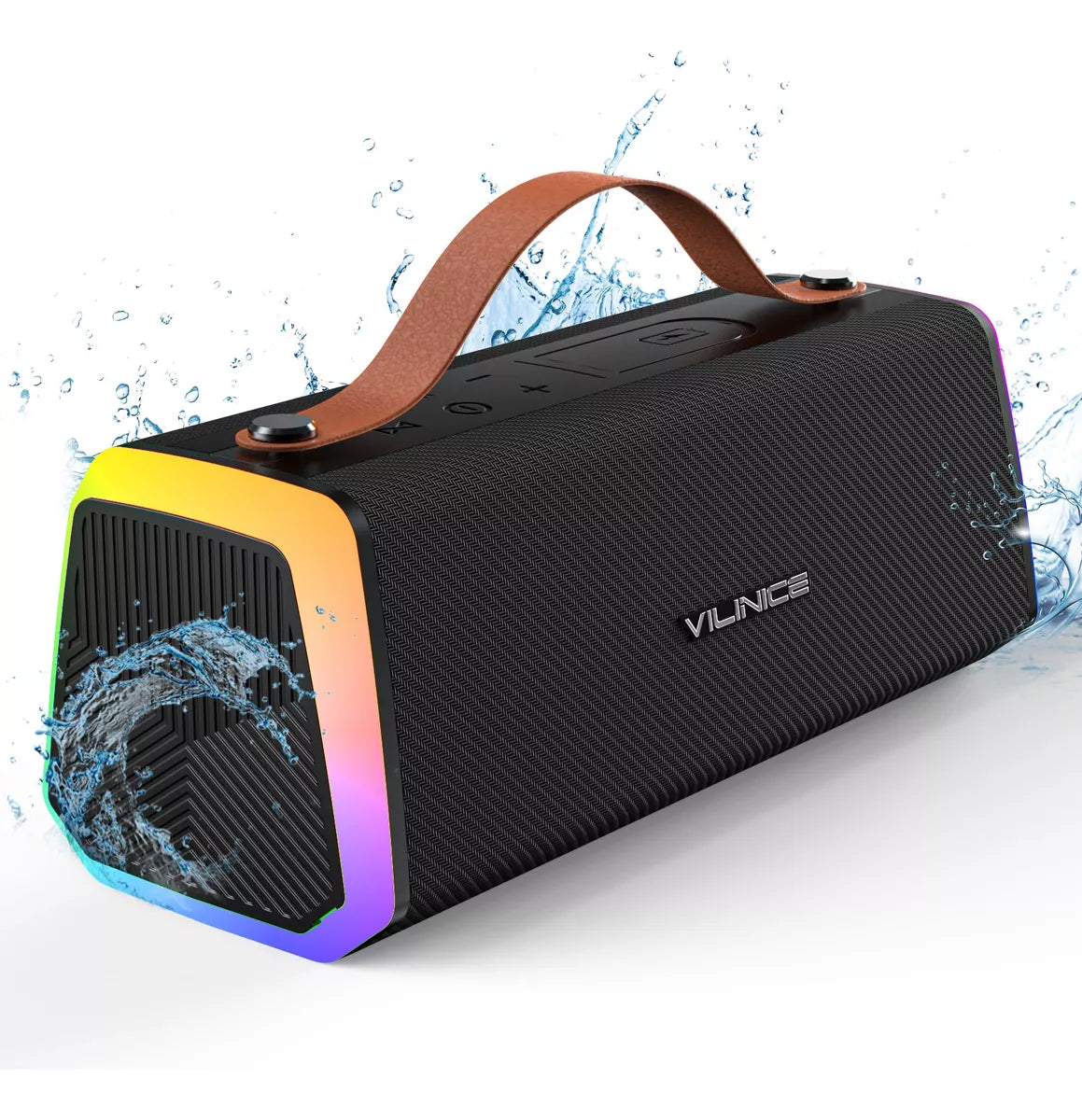 altavoz Bluetooth con luces de colores